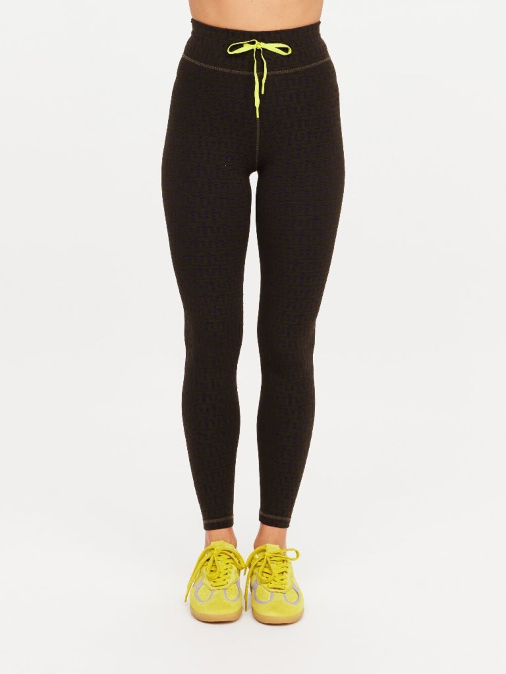 The Upside CASTILLA 25IN MIDI PANT, olive black, size S or L